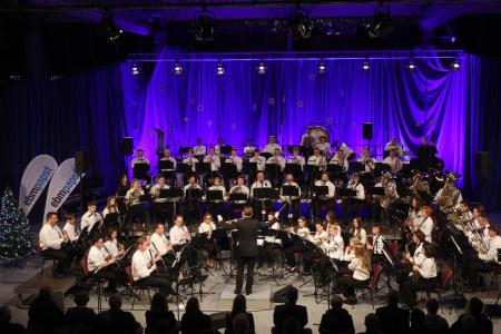 STOLETJE NAVDIHA 50. božično novoletni koncert Godbe Cerknica 4 Foto Ljubo Vukelič